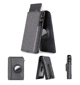 กระเป๋าใส่บัตรพร้อมช่องใส่เครื่องติดตาม วัสดุอลูมิเนียมอัลลอยด์ แบบป๊อปอัพ จัดส่ง<span class=keywords><strong>ฟรี</strong></span> - Product Image 1