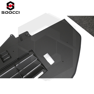 Estilo <span class=keywords><strong>APR</strong></span> para BMW G87 M2, alerón de labio delantero, placa de protección del enfriador de aceite, divisor de fibra de carbono seco, mejora de cuchara delantera de labio de barbilla - Product Image 2