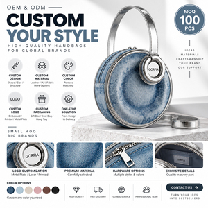 Sac à bandoulière rond en velours pour femme, sac à main tendance avec poignée supérieure, cinq couleurs au choix, personnalisation OEM ODM - Product Image 1