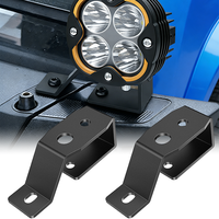 Soportes de Montaje para Luces de Capó y Pilar A de Acero Aleado para Chevy Silverado GMC Sierra 1500 1999-2006