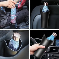 Support de rangement pliable et léger pour parapluie de voiture, type crochet, multi-usage, en ABS, capacité <1L, idéal pour le camping, direct usine