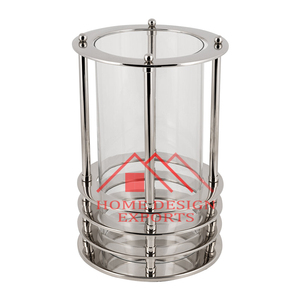 Design de luxe 2025 bougeoir fini doré de vente chaude avec votive en verre au prix de gros - Product Image 4