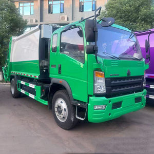 Camión de Basura Compactador HOWO 4x2 de Tamaño Pequeño, Color Personalizable, para Transporte Urbano de Residuos - Product Image 2