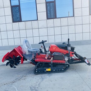 Factory Price 25hp/30hp/35hp/50hp/80hp Rotary Tiller Remote Control Crawler Automatic in <b>Cultivators</b> - Product Image 3