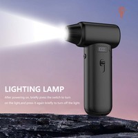 Nettoyeur d'écran à air électrique pour nettoyer le clavier et le PC Ventilateur turbo sans fil avec vitesse réglable à l'infini