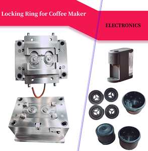Stampo a Iniezione in Plastica di Precisione Senza BPA Sicuro per Alimenti PA66 GF30 SAITE ST-2024-5 per Macchine da Caffè - Soluzione Personalizzata Completa - Product Image 1