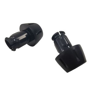 Bouchons de guidon de moto en caoutchouc, 12mm 30.5mm, noirs, durables, remplacement pour Yamaha Jog I New Fuxi 125 Saiying GT125 Xuying - Product Image 3