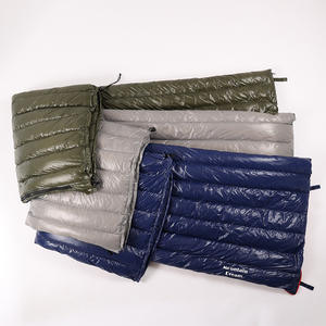 Sac de couchage <span class=keywords><strong>d</strong></span>'hiver léger pour une personne, style momie, rembourré de plumes <span class=keywords><strong>d</strong></span>'<span class=keywords><strong>oie</strong></span>, polyester 400T20D, fermeture éclair personnalisable - Product Image 1
