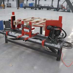 Export Wooden Pallet <b>Corner</b> Cutter IPPC Pallet <b>Corner</b> <b>Trimming</b> Machine Remove Sharp <b>Corners</b> Prevent Cargo Collision - Product Image 5