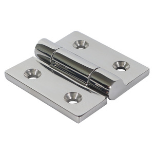 Stainless Steel Marine Hinge 60 65 75 76 100 Square Heavy Duty Industrial Fixed Door Leaf Replacement Repair - Product Image 1