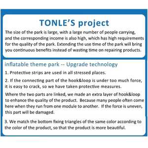 На заказ, самый большой в мире детский домик, коммерческая открытая игровая площадка, игровой парк, надувной тематический парк, надувной замок для взрослых - Product Image 6
