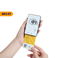Módulo Lector RFID NFC Inteligente Portátil con BT 4.0 LE, Terminal POS, Cumple con ISO7816/ISO14443, Certificado por la FCC, Accesorio para Teléfonos Móviles
