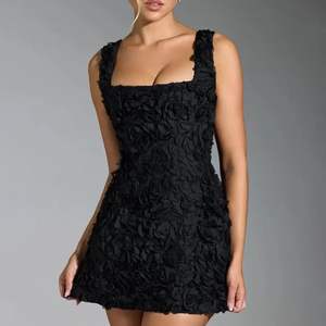 Nouvelle Robe Moulante Sexy Sans Dos Plissée à Col Carré et Motifs Floraux pour Femme, Sans Manches, Lavable, Taille Haute, Couleur Unie, Mini Robe de Soirée - Product Image 5