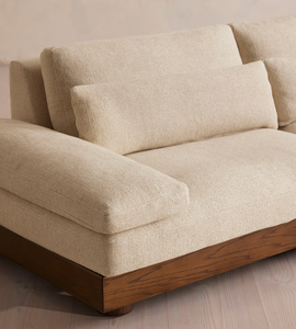 أريكة إيطالية من القماش البسيط للمنزل ، أرائك فاخرة على شكل حرف L لغرفة المعيشة - Product Image 6