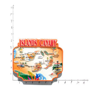 Imanes de Refrigerador Personalizados Promocionales en Resina 3D Pintados a Mano con <span class=keywords><strong>Relieve</strong></span>, Ecológicos y Duraderos, Recuerdo Turístico de <span class=keywords><strong>España</strong></span> - Product Image 2