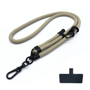 Lanière de téléphone réglable 1 Cm de diamètre étui universel extérieur bandoulière carte d'épaule cou <span class=keywords><strong>cordon</strong></span> Clip accrocher Anti-perte dragonne - Product Image 5
