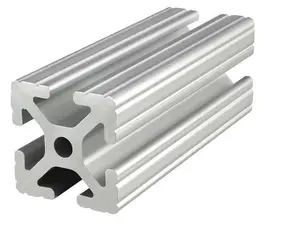2020 3030 4040 5050 8080 Anodize T Slot Extruded Aluminum Alloy Frame Profile Aluminum Extrusion Industrial Profile