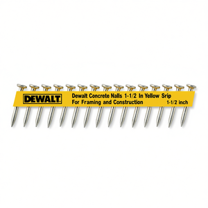 Clavos para Concreto Dewalt de 1-1/2 Pulgadas con Franja Amarilla para Estructuras y Construcción - Product Image 2