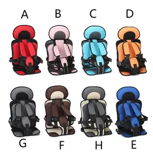 Taşınabilir çocuk araba emniyet koltuk minderi bebek yumuşak ped renkli çocuk yastık yumuşak bebek arabası arabası ped