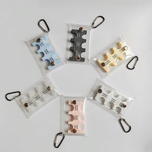 กระเป๋าใส่เหรียญแบบมีช่องใส่เหรียญ 6 ช่อง ทรงสี่เหลี่ยม ทำจากพลาสติก สำหรับเก็บเหรียญ - Product Image 6