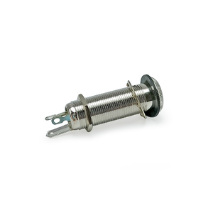 Conector de salida de 6.35mm para guitarra acústica estéreo/mono, con pin de correa de cobre - Product Image 6