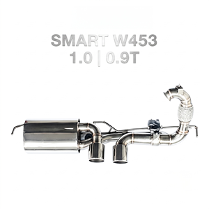 Vortex SS304 Valved Catback <b>Exhaust</b> System for Smart Fortwo Forfour W453 1.0L 0.9T 2016-2025 Direct Fit Muffler - Product Image 1