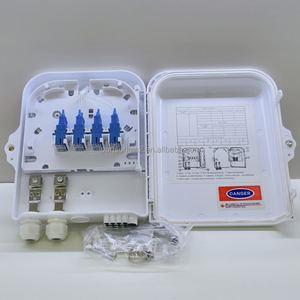 Boîtier de distribution de fibre optique OEM 8 cœurs avec connecteur SC, étanche, mural, avec séparateur PLC 1 entrée 8 sorties SC/UPC - Product Image 6
