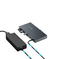 Station d'accueil Thunderbolt 3 Type-C 10+ ports avec extension vidéo 8K et prise en charge des cartes graphiques externes