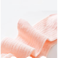 Xiangyi Chaussette Pour Bebe blanc mignon princesse froufrous désossé été mince maille respirant genou haute bébé fille robe chaussettes