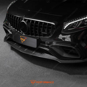 Kit de Carrocería de Fibra de Carbono para Mercedes Benz W217 Coupé, Mejora al Estilo B, Labio Delantero, <span class=keywords><strong>Difusores</strong></span> Traseros, Splitter, Spoiler - Product Image 4