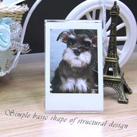 Mini cadre Photo en acrylique pour Fujifilm Instax Mini Film 7s 8 9 11 25 50s 70 90 NONS SL42, transparent (Type L)