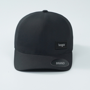 Logotipo personalizado certificado CE en el panel izquierdo, gorra de golf deportiva, gorras de béisbol ajustadas elásticas con bordado de algodón y poliéster - Product Image 5