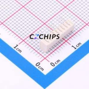 ZX-MX1.25-9PWZ Wire-to-Board Pin Header Bent Lead Through Hole,P=1.25mm 1x9P 1.25mm Right Angle Insert PicoBlade (MX 1.25) - Product Image 2