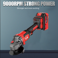 Meuleuse d'angle sans fil au lithium-ion Red Shield