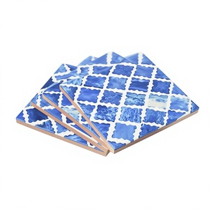 Customized Classic Bone Inlay <b>Mats</b> Pads Coasters 400mm Diameter 10mm Thick Eco-Friendly Stocked BS INTERNATIONAL Set Wedding - Product Image 3