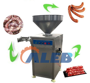 Machine à saucisses hydraulique et électrique pour <span class=keywords><strong>chorizo</strong></span>, hot-dogs, poulet, <span class=keywords><strong>porc</strong></span>, poisson et autres viandes - Product Image 2
