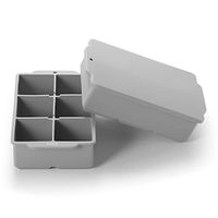 Moule à glaçons réutilisable en silicone de qualité alimentaire sans Bpa Plateaux à glaçons en silicone extensibles antiadhésifs Moules pour aliments pour bébés