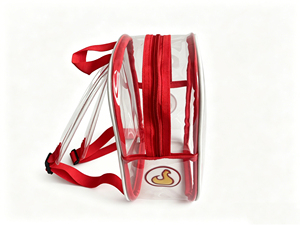 High Quality Transparent Clear School <b>Backpack</b> Water-Resistant PVC Plastic <b>Backpack</b> Reinforced Shoulder Straps - Product Image 4