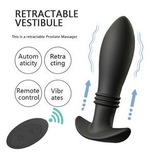 Nuevo Diseño 2024, Control Remoto, Tapón <span class=keywords><strong>Anal</strong></span> para Adultos con 10 Modos de Vibración, Resistente al Agua IPX6, Tapón <span class=keywords><strong>Anal</strong></span> Recargable para Hombres - Product Image 2