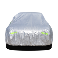 Incroyable fabricant protection contre la grêle étanche anti-inondation oxford accessoires durable automobile voiture couverture solaire soie bâche de voiture