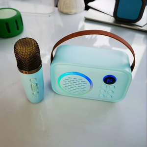 Altavoz Portátil Mini Inalámbrico K12 con Iluminación LED RGB, Admite 4 Micrófonos, Función KTV, Reproductor de Música/Grabador de Canto, Boombox - Product Image 4