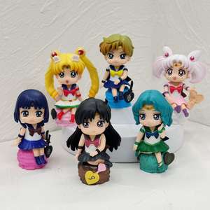 หุ่นเซเลอร์มูน6ชิ้น, ตุ๊กตาอะนิเมะ Ami tsukino usagi Hino Rei <span class=keywords><strong>Aino</strong></span> Minako โมเดลตุ๊กตาของเล่นของขวัญ - Product Image 6