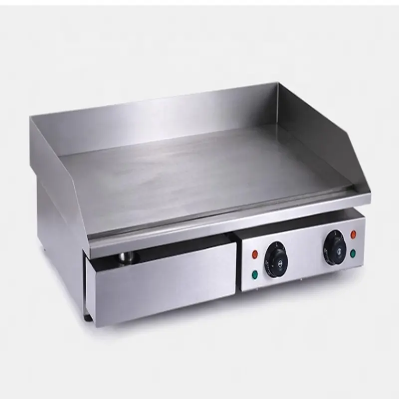 Fabricant d'équipement de cuisine en vente restaurant cuisine table top électrique Teppanyaki Flat grill