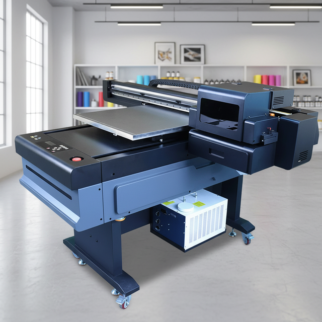 60x90cm UV Flatbed Printer Digital Printing Machine Direct to Film UV Led Inkjet for Acrylic Metal