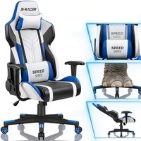 Vente Directe Usine Chaise de Gaming PC Ergonomique Haute Qualité pour Bureau/Maison