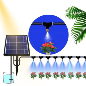 Solar Drip Irrigation System Plastic Automatic Watering <b>Timer</b> 4W for Home Gardens Balconies Green Houses-ZHITIAN SD-B15 - Product Image 1