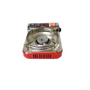 Fornello a <span class=keywords><strong>Gas</strong></span> Portatile Leggero Multifunzione in Metallo per Campeggio all'Aperto Design Semplice Fornello da Cucina a Butano per Escursionismo Manuale - Product Image 5