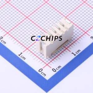 HC-HY-5ALT Wire-to-Board Pin Header SMD,P=2mm Connector ( Pin Structure: 1x5P )( Pitch: 2mm )( Mounting Type: Vertical Mount ) - Product Image 2