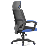 Échantillon Gratuit Chaises de Bureau Ergonomiques Pivotantes à Dossier Bas en Nylon Chromé Rembourrées Grandes Tailles avec Accoudoirs Réglables à Prix Abordable