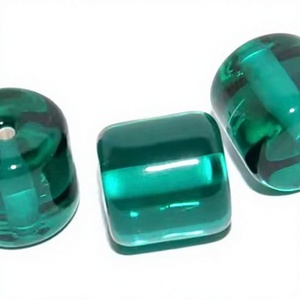 Vente chaude 16 pouces brins de perles de verre et de cristal noir et bleu pour la fabrication de bijoux et la décoration perles en vrac - Product Image 1
